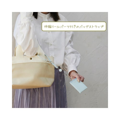 ノフェス リール付バッグストラップ グレー×2