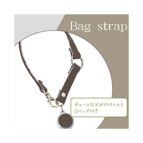 ノフェス リール付バッグストラップ グレー×2