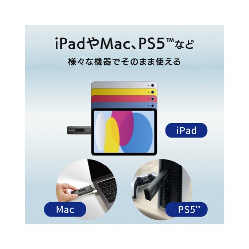 USB 3.2Gen2対応SSPE−USC500B