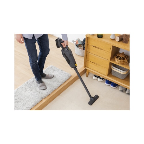 充電式スティッククリーナー 18V グレー