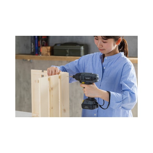 充電式インパクトドライバ 10.8V グレー