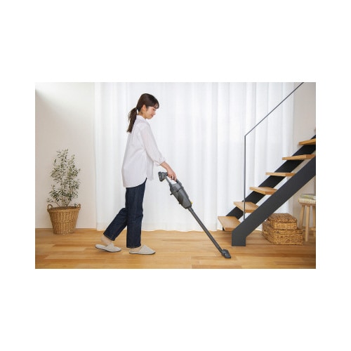 充電式スティッククリーナー 10.8V グレー