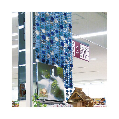 ブルードットプリーツハンガー