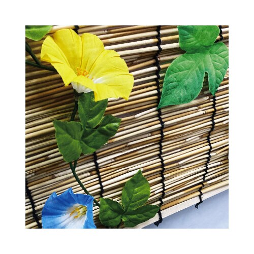 涼風朝顔垣根スダレ