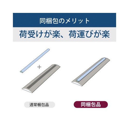 LED一体型ベース照明逆富士形230幅4000lm