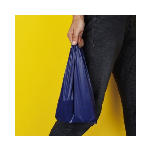 IRL レジ袋 ネイビー No.8 100枚入