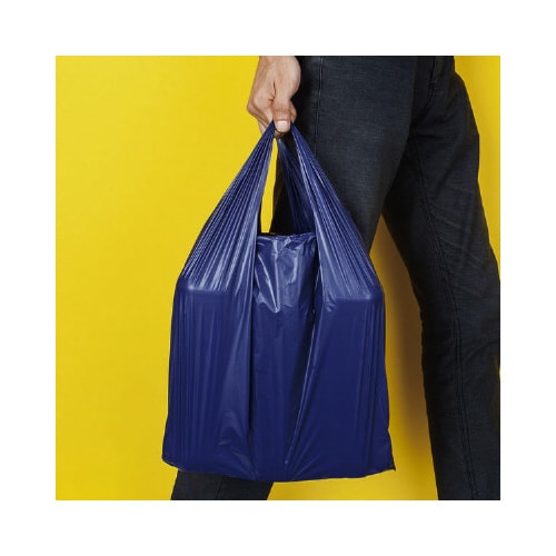 IRL レジ袋 ネイビー No.45 100枚入