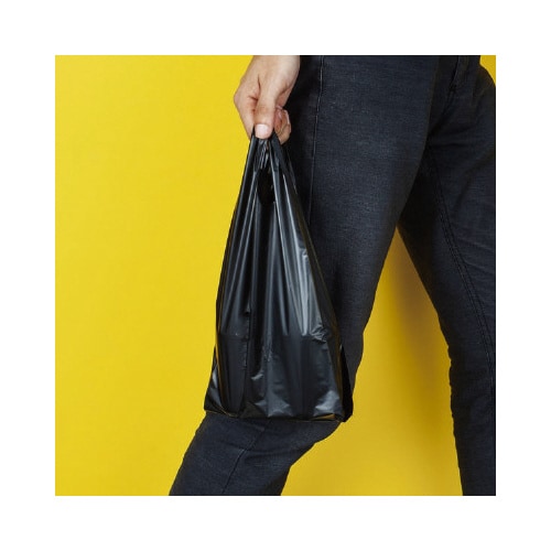 IRL レジ袋 ブラック No.8 100枚入