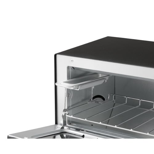 スチームオーブントースター 2枚焼き ブラック