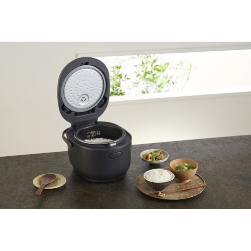 マイコンジャー炊飯器 5.5合 ブラック