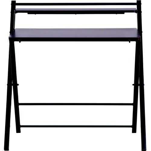 フォールディングワークデスク DBR/BK