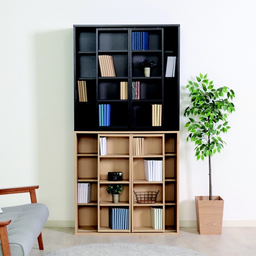 ダブルスライドラック ブラウン DS9090BR