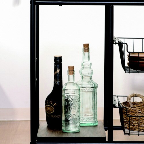 キッチンワゴン FBC−02−1 BK/BR