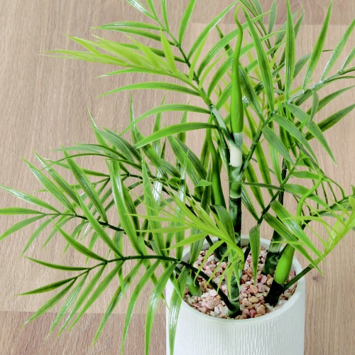 フェイクグリーン テーブルヤシ ペーパーポット