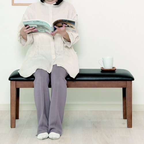 ダイニングベンチ スノア BR