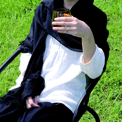 スタッキングチェア黒FBC−01(33903)2脚