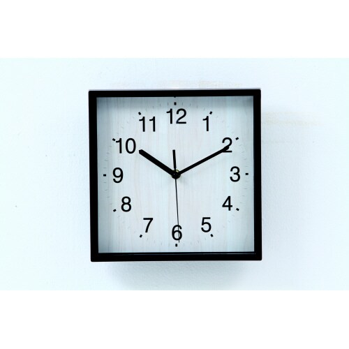 掛時計 シオン 24cm BK