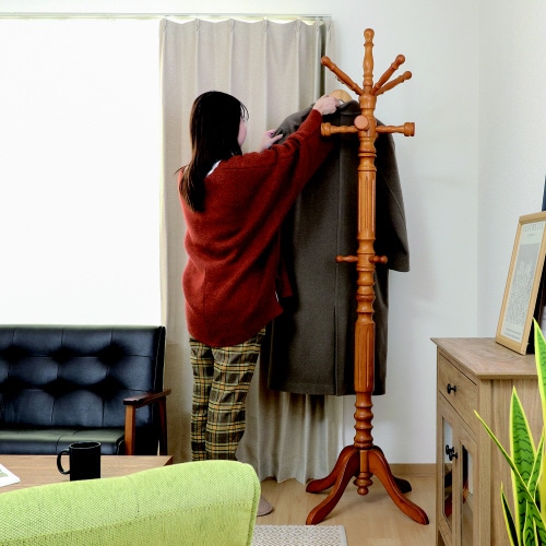 イタリアンコートハンガー 6119−1BR