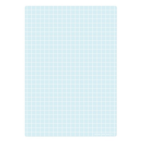 名札カバー角型 10枚入 スカイ