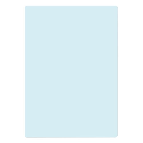 名札カバー角型 10枚入 スカイ