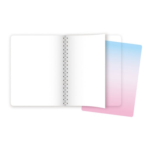 グラデーション下敷 A5 カラー01 ×5