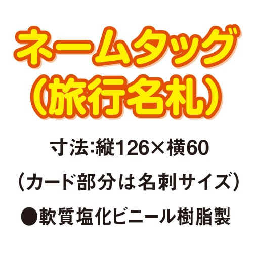 ネームタッグ 5枚入 バイオレット×4