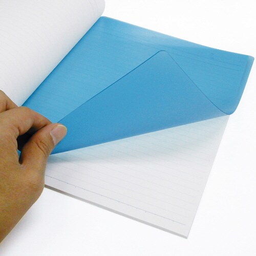 カラーソフト透明下敷B5判 ブルー ×5