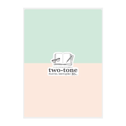 two−toneパステルシタジキ B5 05 ×5