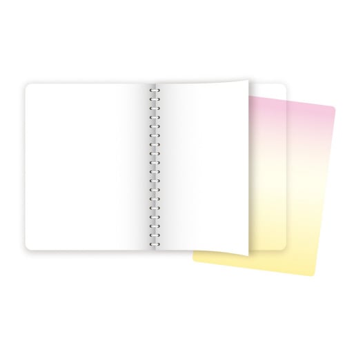 グラデーション下敷 A5 カラー03 ×5