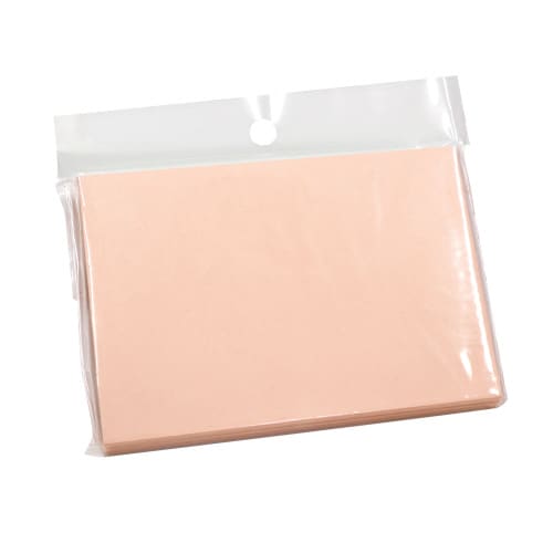 メッセージカード袋 ピーチ 5冊入