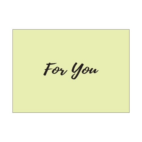 メッセージカード袋 ウグイス 5冊入