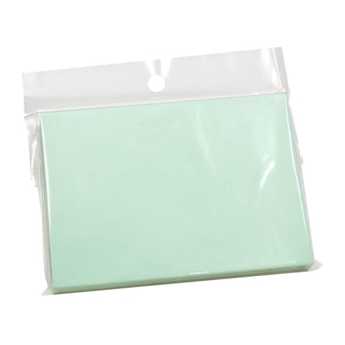 メッセージカード袋 グリーン 5冊入