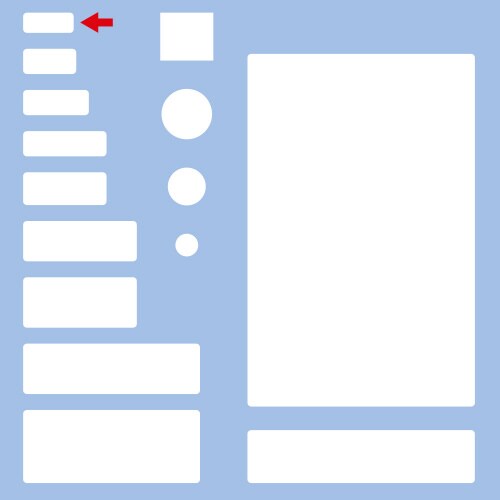 Newアドタッチ 8かける20 白 10冊入