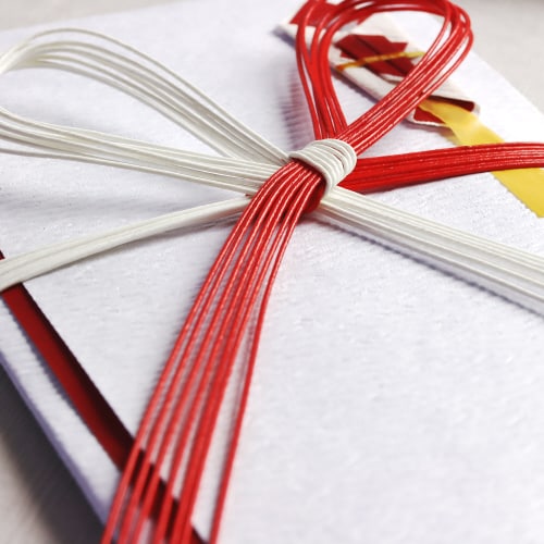 新金封 目録用 赤白 5枚入