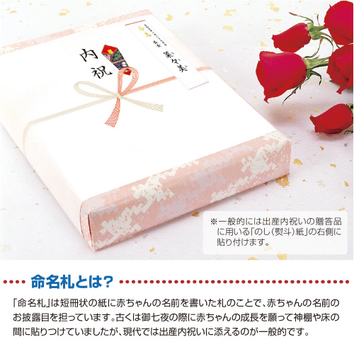 札紙 命名 金箔 5冊入