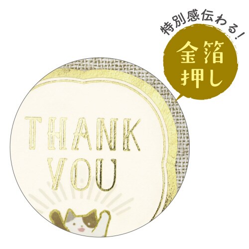 ほめ上手なほめこさん メッセージシール ネコ5冊