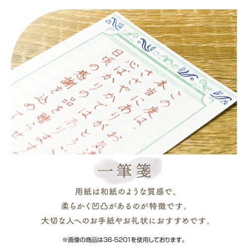 インクで綴る一筆箋 アンティーク 5冊入