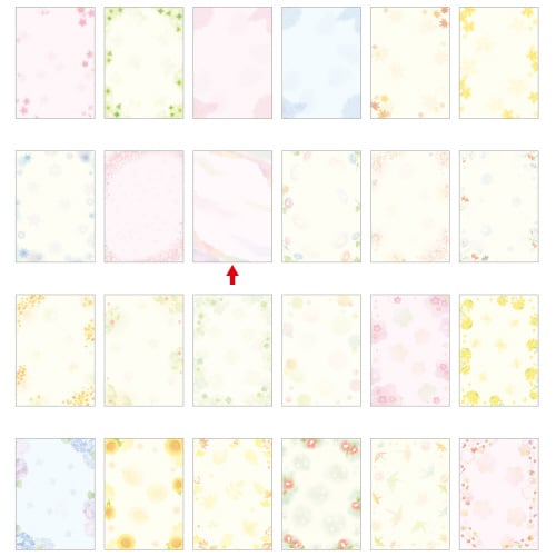 和柄用紙 和ごころ A4判 重ね和紙桃 5冊入