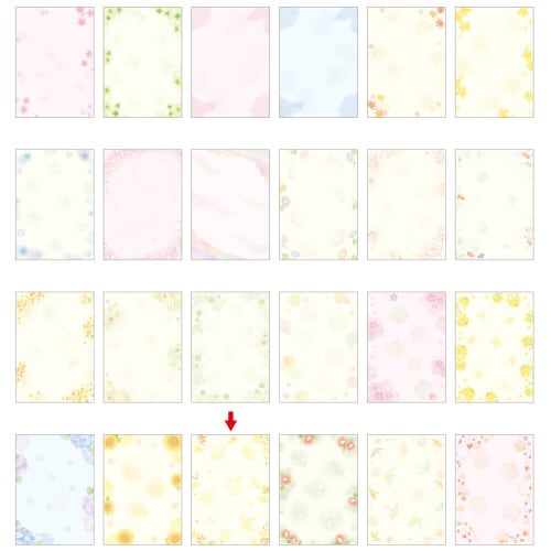 和柄用紙 和ごころ A4判 落ち葉 5冊入