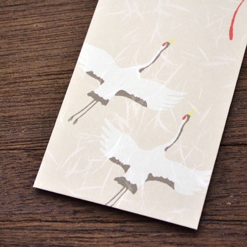 のし袋 縁起もん 五型 鶴(つる) 5冊入