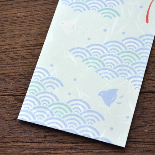 のし袋 縁起もん 五型 青海波 5冊入