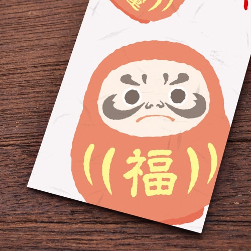 のし袋 縁起もん 五型 達磨 だるま 5冊入