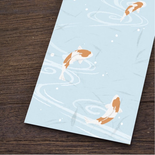 のし袋 縁起もん 万型 鯉 こい 5冊入