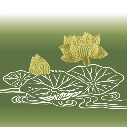 掛紙 B5判 仏 無字 雪 5冊入