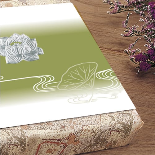 掛紙 B5判 仏 無字 雪 5冊入