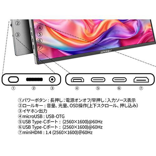 16型WQXGA液晶ディスプレイ 2年保証