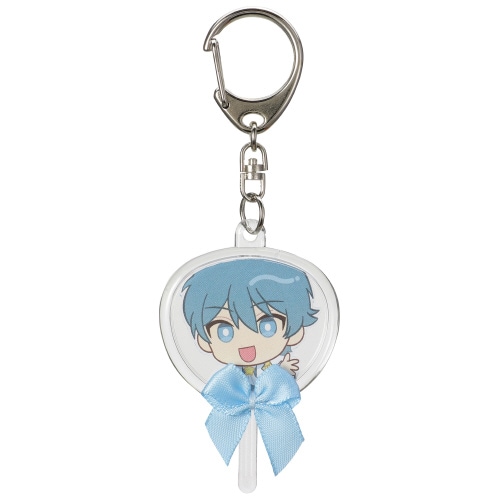 クリアキーホルダー うちわ