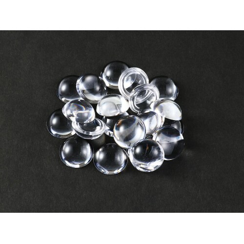 クリアカボションパーツ 半球 25mm 20個