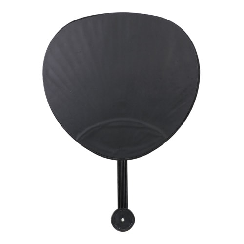 応援カラーうちわ黒