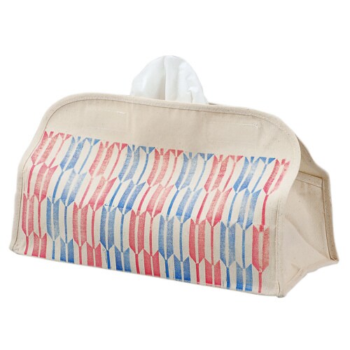 ティッシュボックスカバー きなり